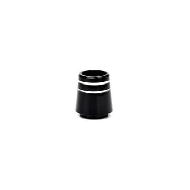 Black with Silver Ring 0.350 Wood Ferrule (Single)