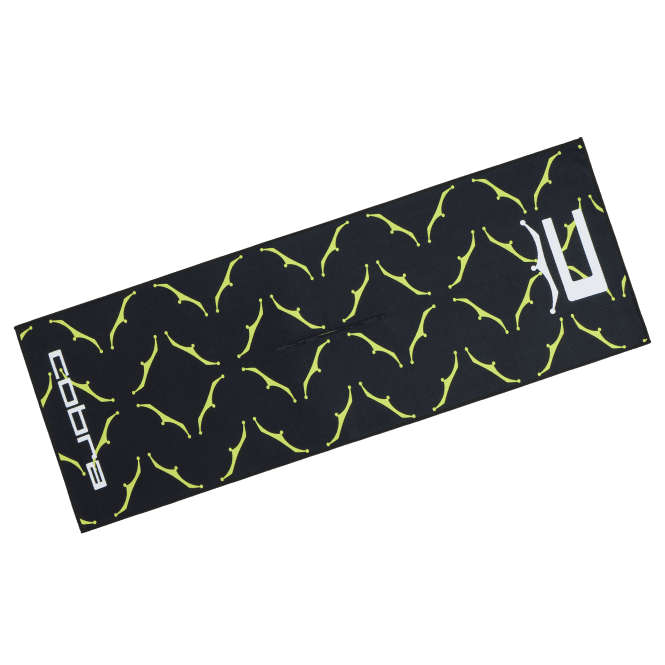 Cobra  Crown Towel - Black