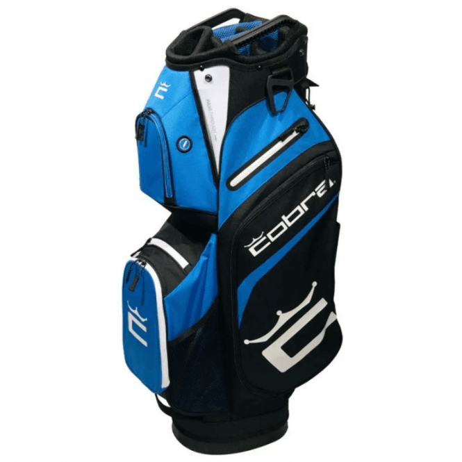 Cobra  Signature Cart Bag - White/Blue