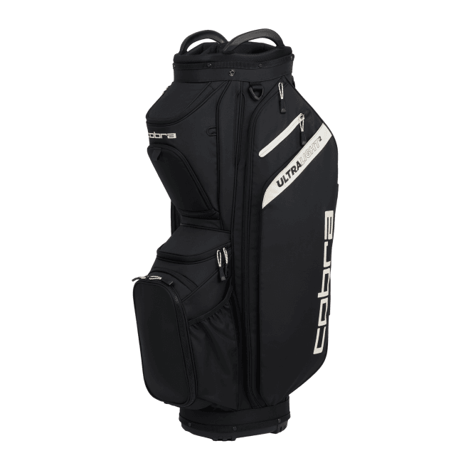 Cobra  Ultralight 2 Cart Golf Bag - Black/Sugared Almond
