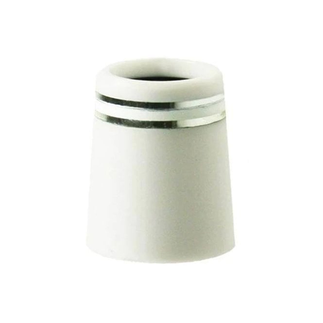 Cobra White with Silver Ring 0.335 Wood Ferrule (single)