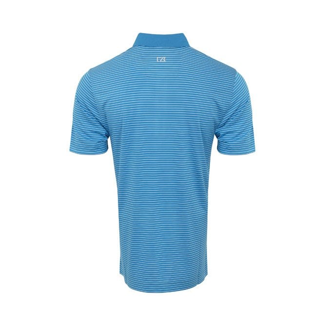 Cutter & Buck  COMPOUND MIXED STRIPE POLO - CRISP