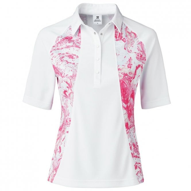 Daily Sports Adelina Sleeveless Polo Shirt - White