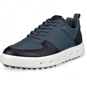 ECCO Golf Street M Golf Shoes - PAVEMENT/BLACK