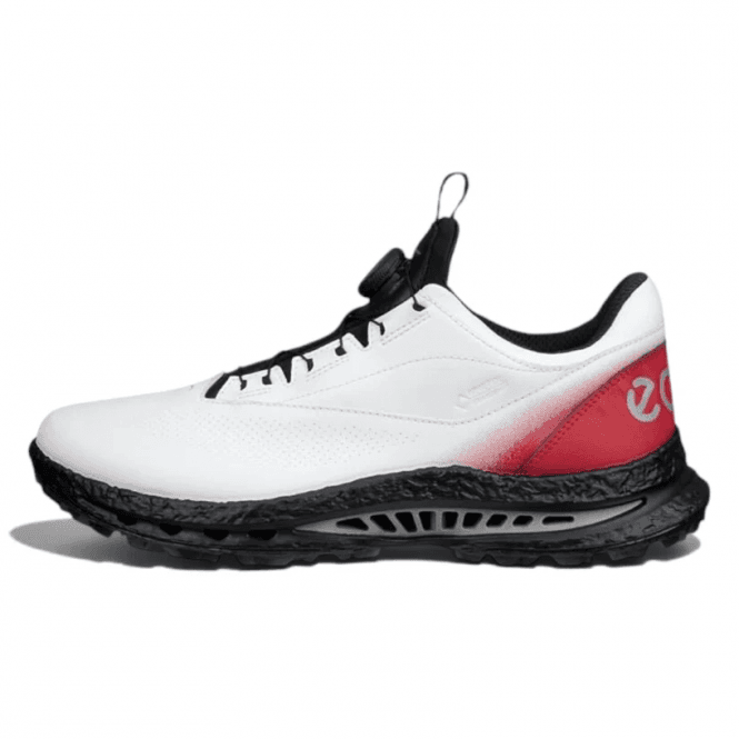 Ecco  M Golf BIOM C5 BOA GTX Golf Shoes WHITE/CHILI RED