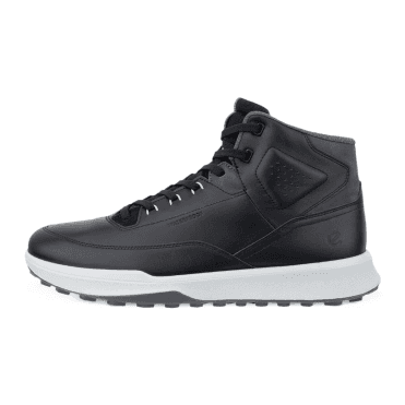 ECCO M Golf Street Vibe Hi-Top Golf Shoes BLACK/MAGNET