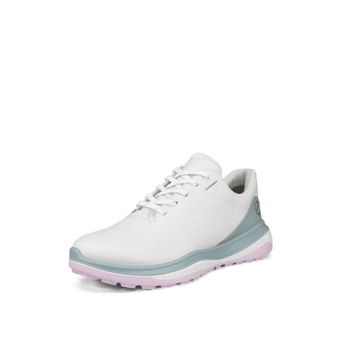 Ecco  Womens Golf LT1 Golf Shoes - WHITE/ICE FLOWER