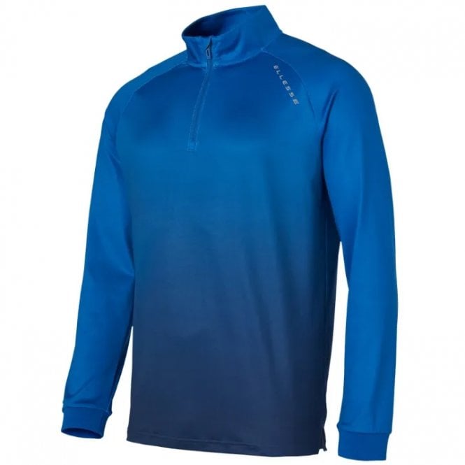 Ellesse  2024 MENS TUTONA 1/2 ZIP TOP BLUE
