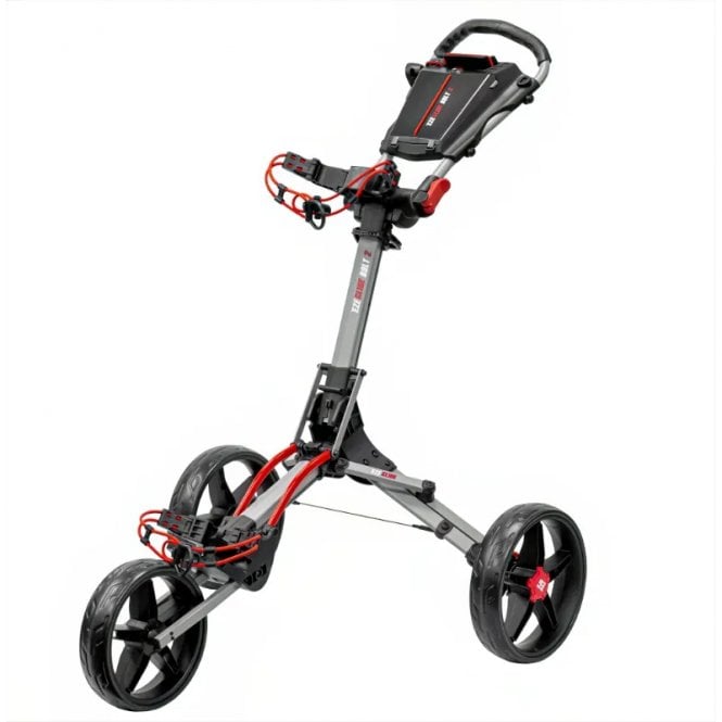 Ezeglide  Bolt2 Trolley - Matt Grey/Red