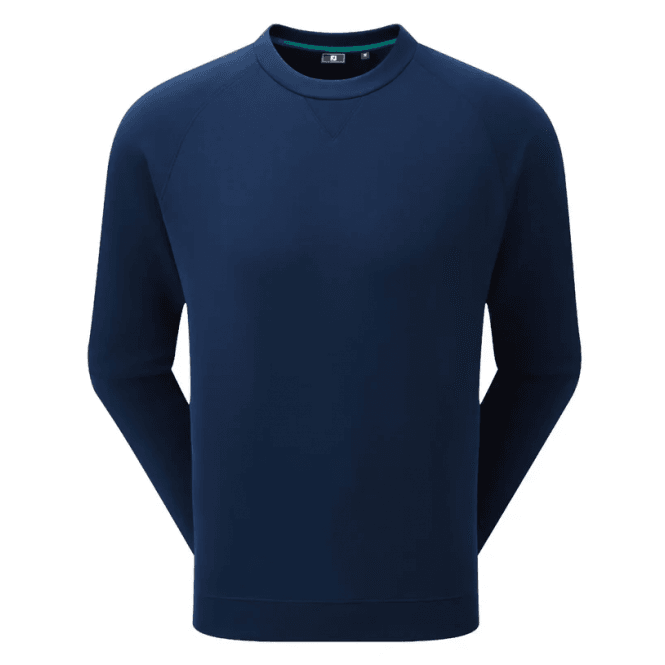 FootJoy  Crew Neck Sweatshirt Midlayer - Navy