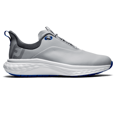 FootJoy FJ Quantum Golf Shoes GREY/White/BLUE