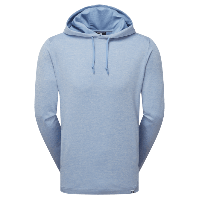 FootJoy  Lightweight Hoodie - Heather Blue Jay