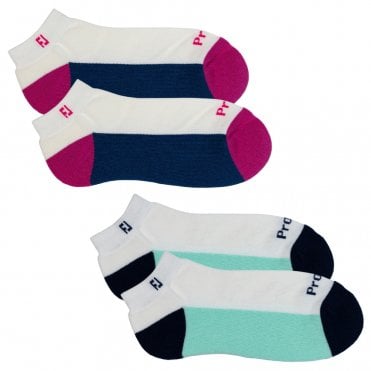 FootJoy Mens Pro Dry SPORT FASHION Socks - 2PK