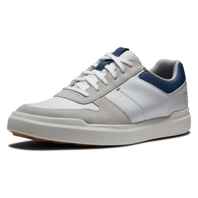FootJoy  MN CONTOUR Causal Golf Shoes WHT/NAVY/GREY