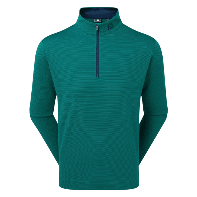 FootJoy  Ottoman Stripe Chill-Out Midlayer Navy/Field Green
