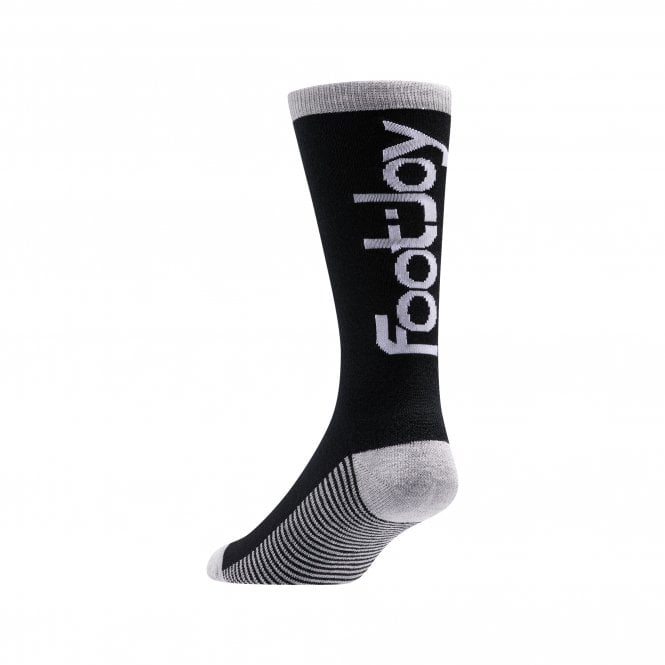 FootJoy  Pd Heritage Crew Socks Black/Grey/White