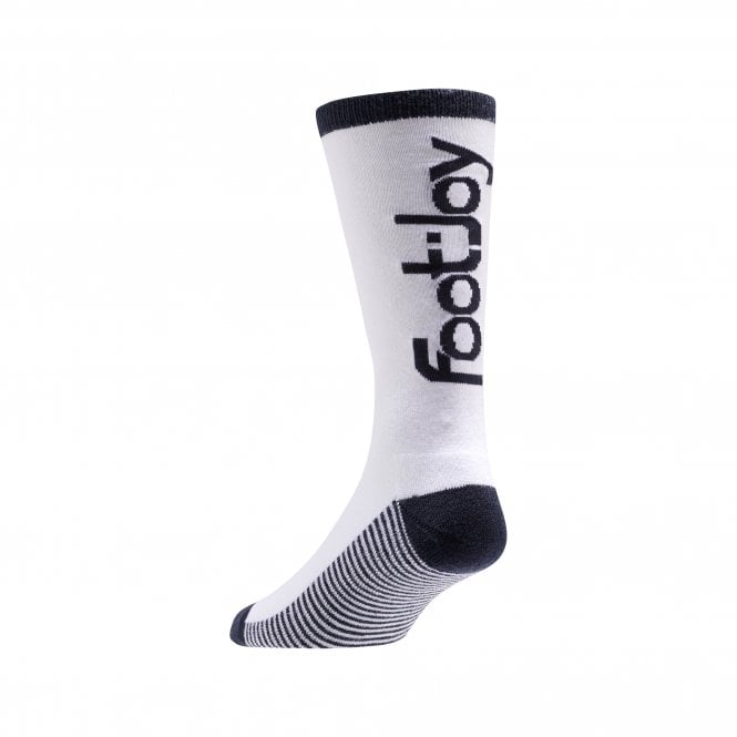FootJoy  Pd Heritage Crew Socks - White//Navy