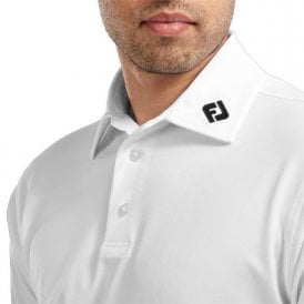 FootJoy Stretch Pique Polo Shirt - White