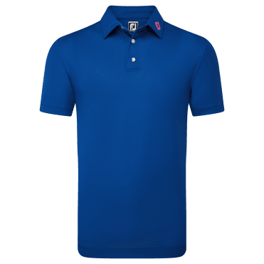 FootJoy Stretch Pique Solid Deep Blue Polo