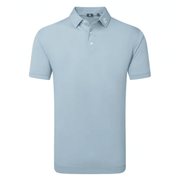 FootJoy Stretch Pique Solid Polo - Chambray