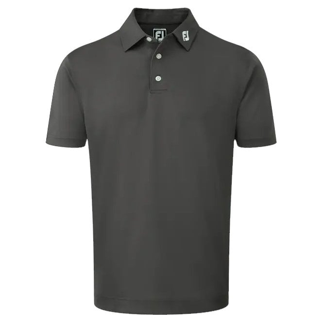 FootJoy  Stretch Pique Solid Polo - Charcoal
