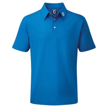 FootJoy Stretch Pique Solid Polo - Cobalt