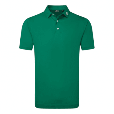 FootJoy Stretch Pique Solid Polo - Field Green