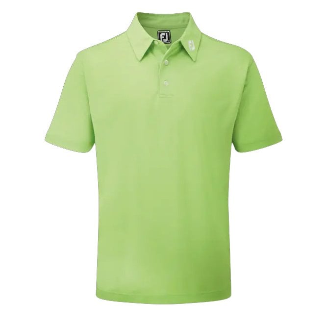 FootJoy  Stretch Pique Solid Polo - Lime