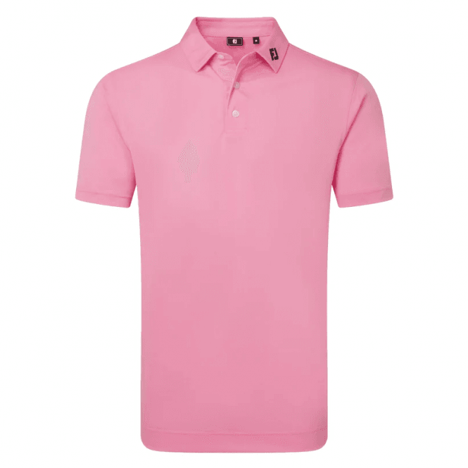 FootJoy  Stretch Pique Solid Polo - Pink Pop