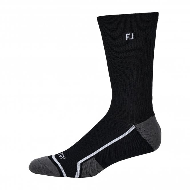 FootJoy  Techd.R.Y. Crew Socks - Black