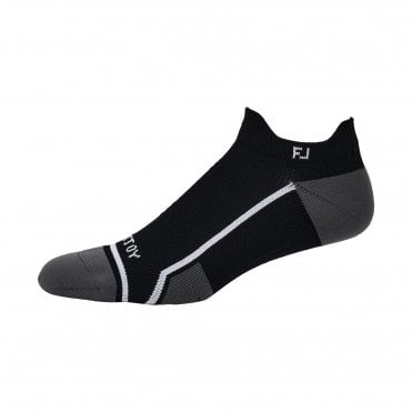 FootJoy Techd.R.Y. Roll Tab Socks - Black