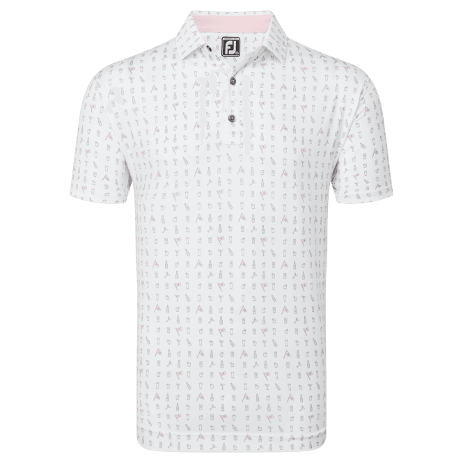 FootJoy  The 19Th Hole White Polo