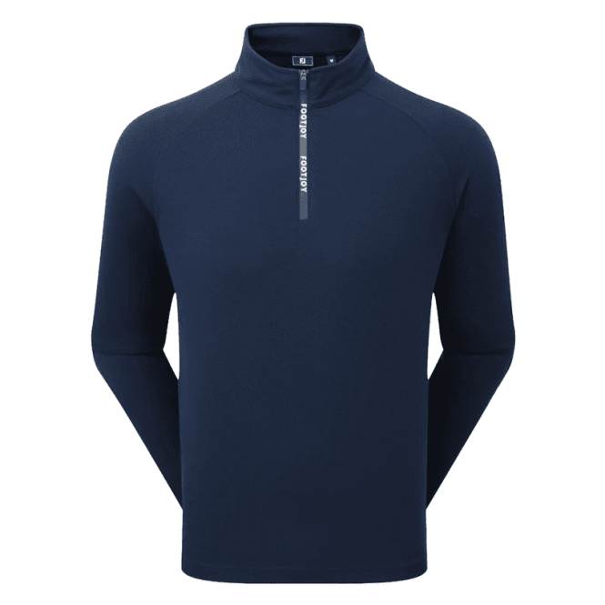 FootJoy  Wordmark Chill-Out Midlayer - Navy/White