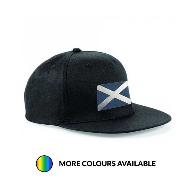Gamola Golf Beechfield 5-panel snapback rapper cap With Custom Personalised Patch
