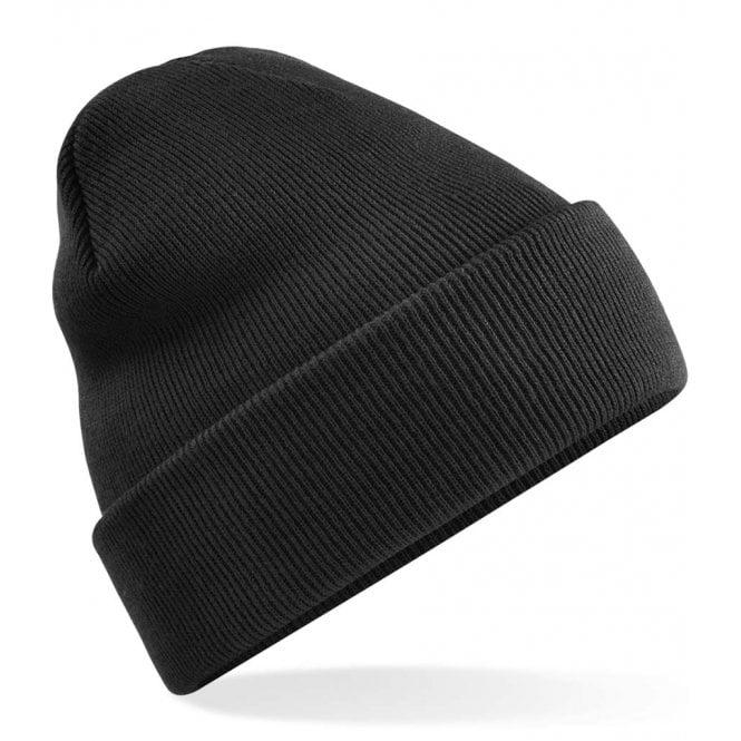 Gamola Golf Beechfield Original Cuffed Beanie Hat - Black