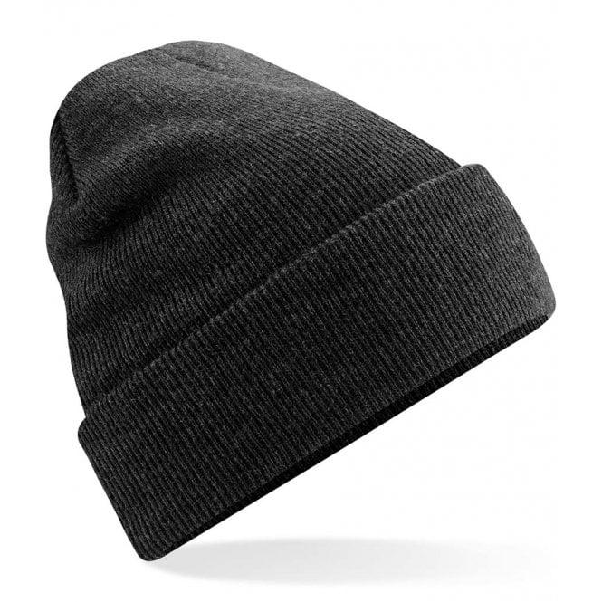 Gamola Golf Beechfield Original Cuffed Beanie Hat - Charcoal