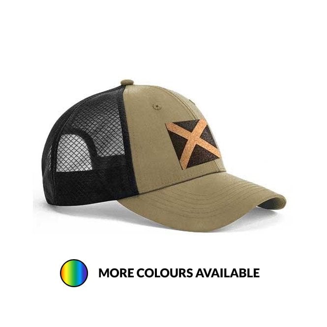 Gamola Golf Beechfield Technical mesh trucker Cap With Custom Personalised Patch