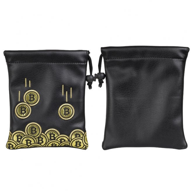 Gamola Golf Black Coin Accessory bag 17*22cm