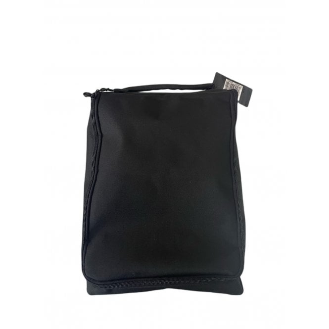 Gamola Golf Black Deluxe Golf Shoe Bag