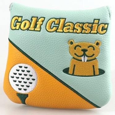 Blue & Yellow Golf Classic Gopher Spider Putter Headcover