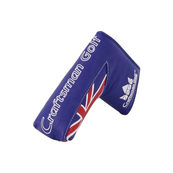 Gamola Golf Craftsman Union Jack Britain Flag Blade Putter Headcover
