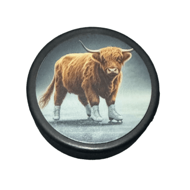 Custom Personalised Ice Hockey Puck With Photo Print