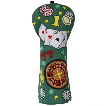 Green Poker Casino Driver Headcover