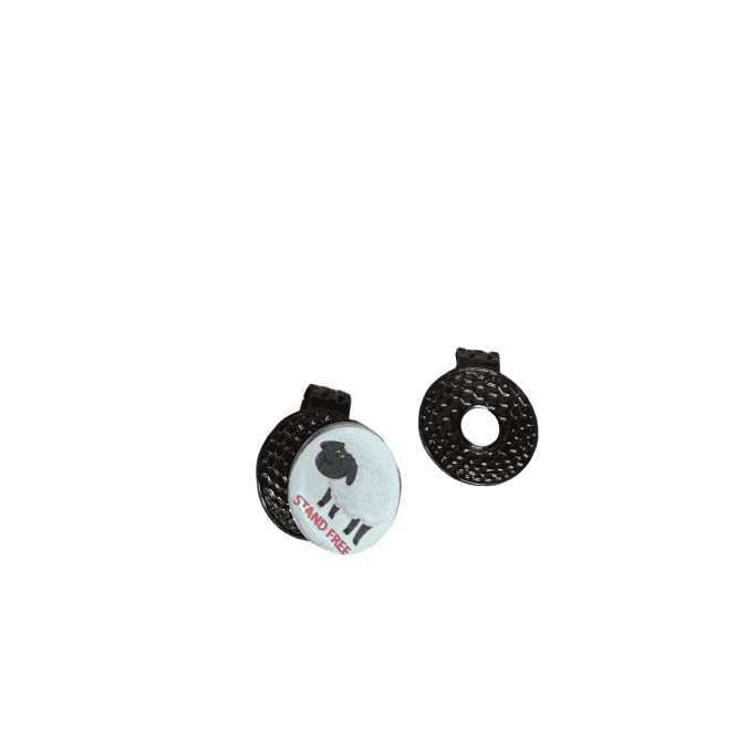 Gamola Golf Gun Metal Magnetic Hat Clip for Ball Marker