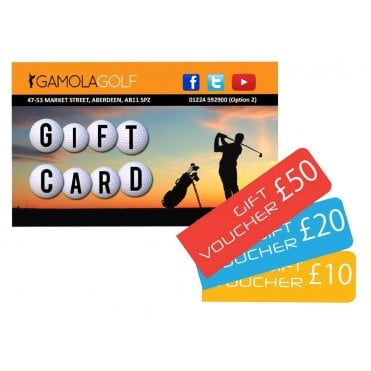 Gamola Golf In-Store Gift Voucher