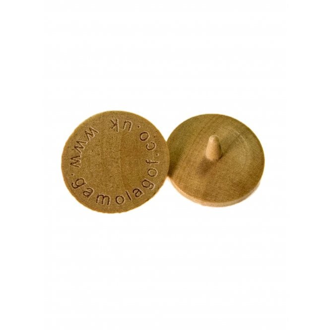 Gamola Golf Laser Engraved Custom Wooden Stem Ballmarker