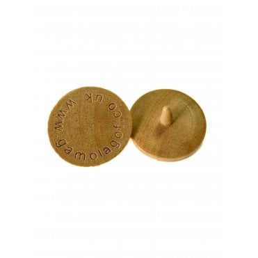 Laser Engraved Custom Wooden Stem Ballmarker