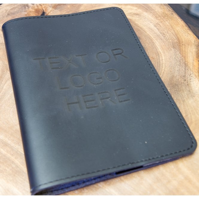 Gamola Golf Leather Score Card Holder - Black