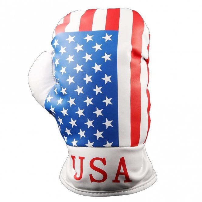 Gamola Golf Novelty Boxing Glove Plush Golf Headcover - USA Flag