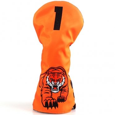 Orange Prowling Tiger Driver Headcover